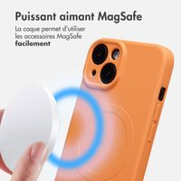 imoshion Coque Couleur avec MagSafe Apple iPhone 14 - Neon Orange