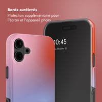 Selencia Coque arrière Vivid avec MagSafe Apple iPhone 16 - Gradient Soft Blush