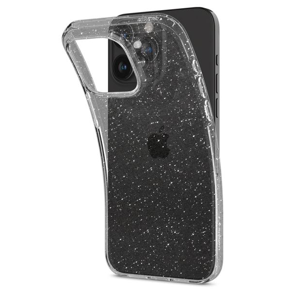 Spigen Coque Liquid Crystal iPhone 15 Pro Max - Crystal Quartz