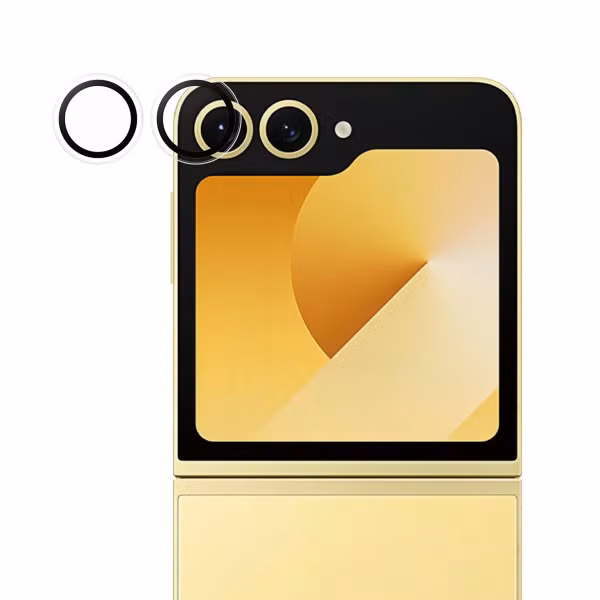 PanzerGlass Protection Caméra Hoops Optic Rings Samsung Galaxy Z Flip 7 FE - Transparent