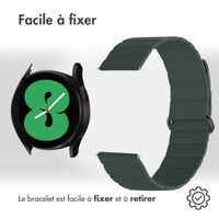 imoshion Bracelet en cuir magnétique  - Connexion universelle 20 mm - Vert