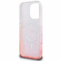 Guess Coque MagSafe IML Glitter Gradient Apple iPhone 16 Pro Max - Pink
