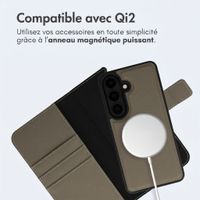 imoshion Étui portefeuille luxe 2-en-1 amovible Samsung Galaxy S26 - Vert