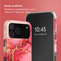 Selencia Coque arrière Vivid avec MagSafe Apple iPhone 17 Pro - Rosy Marble