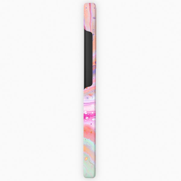 iDeal of Sweden Coque Fashion Samsung Galaxy S25 - Pastel Marble