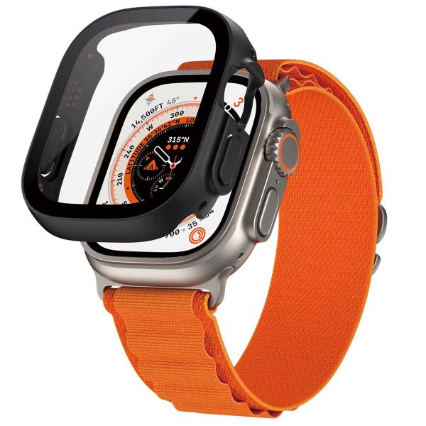 PanzerGlass Coque intégrale D3O® Bio Apple Watch Ultra / Ultra 2 / Ultra 3 - 49 mm - Noir
