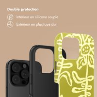 Selencia Coque arrière Vivid Apple iPhone 16 Pro - Chalky Bloom