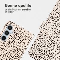 imoshion Étui de télephone portefeuille Design Samsung Galaxy A35 - Desert Dots