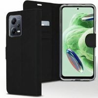 Accezz Étui de télephone Wallet Xiaomi Redmi Note 12 / Xiaomi Poco X5 5G - Noir