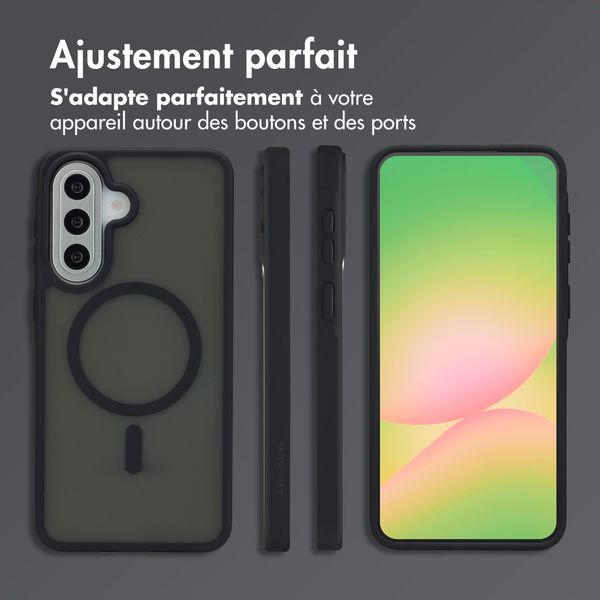 imoshion Coque Color Guard avec MagSafe Samsung Galaxy A57 (5G) - Noir