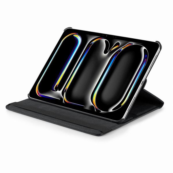 Concevez votre propre coque rotative à 360° Samsung Galaxy Tab A9 8.7 pouces - Noir