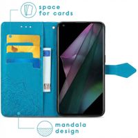 imoshion Etui de télephone Mandala OnePlus 10 Pro - Turquoise