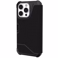 UAG Etui de téléphone portefeuille Metropolis Apple iPhone 13 Pro - Kevlar Black