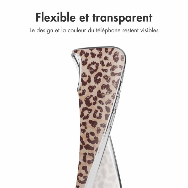 imoshion Coque design pour iPhone 13 - Leopard Mood