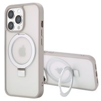 Accezz Coque Ring Stand avec MagSafe Apple iPhone 13 Pro Max - Grey