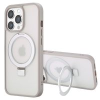 Accezz Coque Ring Stand avec MagSafe iPhone 13 Pro Max - Grey