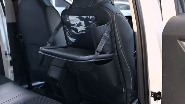 imoshion Organisateur de Siège Auto Luxe - Support de tablette voiture - 7 compartiments - Noir