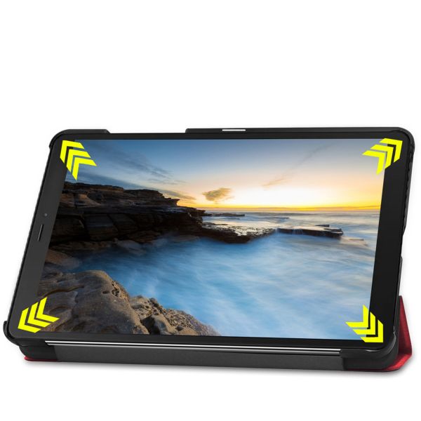 imoshion Coque tablette Trifold Galaxy Tab A 8.0 (2019) - Rouge