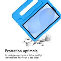 imoshion Coque kidsproof avec poignée Samsung Galaxy Tab A11 / A9 8.7 pouces - Bleu
