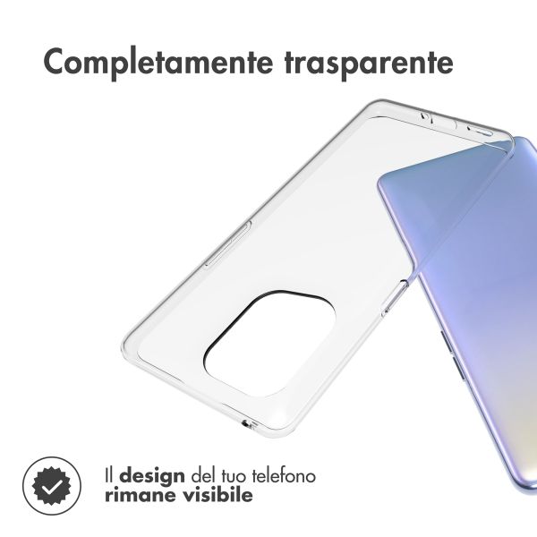 Accezz Coque Clear Oppo Find X5 5G - Transparent