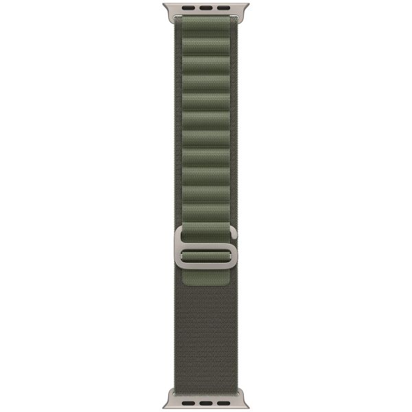 Apple Alpine Loop Band Apple Watch Series 1-10 / SE / Ultra (2) - 42/44/45/46/49 mm - Taille L - Vert