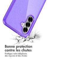 imoshion Coque Pailletée Samsung Galaxy A36 - Paillettes Violet