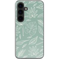 imoshion Coque Design Samsung Galaxy S24 - Leaves Line-Art