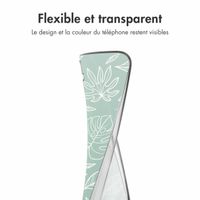 imoshion Coque Design Samsung Galaxy A14 (5G/4G) - Leaves Line-Art