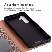 imoshion Étui de télephone portefeuille Design Samsung Galaxy A54 (5G) - Leopard Mood