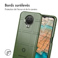 imoshion Coque Rugged Shield Nokia G10 / G20 - Vert foncé