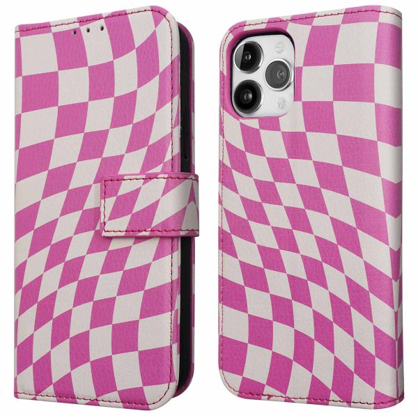 imoshion ﻿Étui de téléphone portefeuille Design iPhone 12 (Pro) - Retro Pink