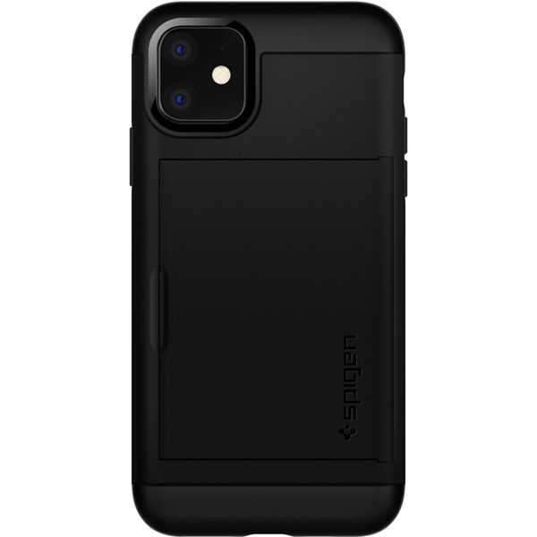 Spigen Coque Slim Armor CS iPhone 11 - Noir