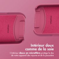imoshion Coque arrière Color avec cordon amovible et MagSafe Apple iPhone 16 Pro Max - Raspberry