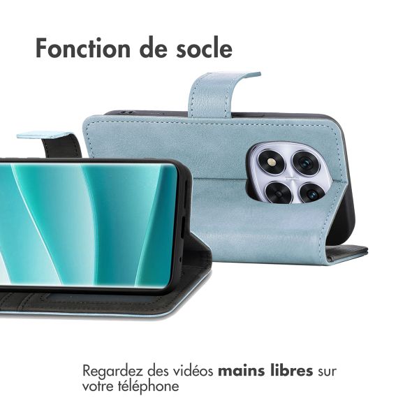 imoshion Étui de télephone portefeuille Xiaomi Poco X7 - Bleu foncé