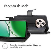 imoshion Étui de télephone portefeuille Oppo Reno 12F 5G - Noir
