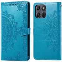 imoshion Etui de télephone Mandala Motorola Moto G77 - Turquoise