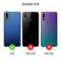 Étui de téléphone portefeuille Luxe Huawei P20