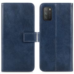 imoshion Étui de télephone portefeuille de luxe Xiaomi Poco M3 - Bleu foncé