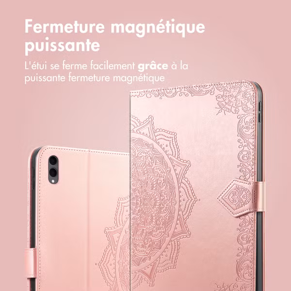 imoshion Coque tablette Samsung Galaxy Tab S11 Ultra - Rose Gold