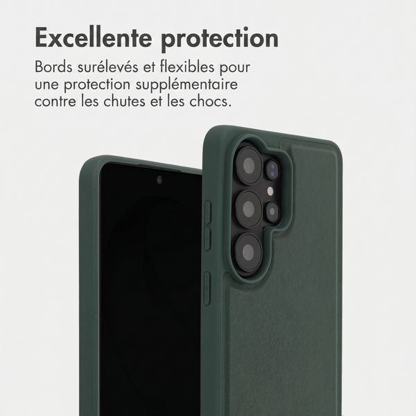Accezz Coque arrière Edge avec MagSafe Samsung Galaxy S26 Ultra - Vert
