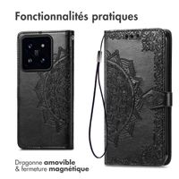 imoshion Etui de téléphone portefeuille Xiaomi 14 - Noir