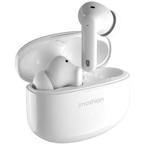 imoshion Aura Pro Écouteurs intra-auriculaires sans fil - Réduction active du bruit (ANC) - Blanc