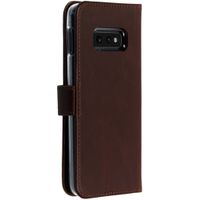 Selencia Étui de téléphone en cuir véritable Samsung Galaxy S10e