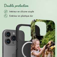 Concevez votre propre coque Tough avec MagSafe Apple iPhone 15 Pro Max - Blanc