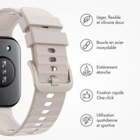 imoshion Bracelet silicone Huawei Watch Fit 4 / 4 Pro - Ivory White