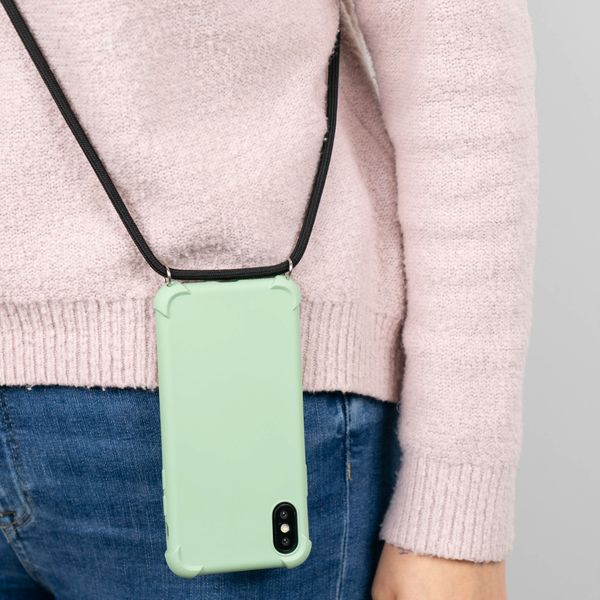 imoshion Coque Couleur avec cordon iPhone Xr