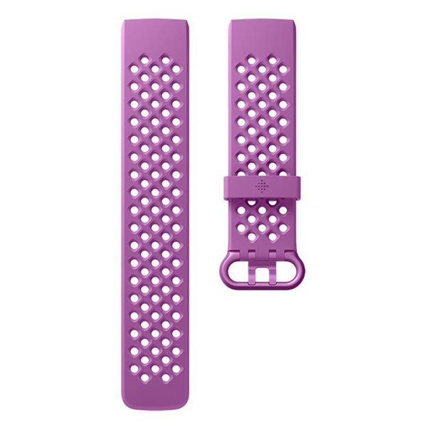 Fitbit Bracelet Sport silicone Fitbit Charge 3 / 4 - Taille L - Berry