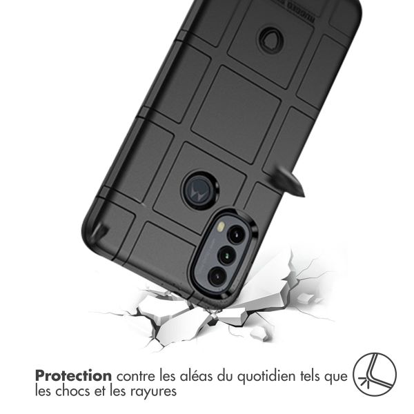 imoshion Coque Arrière Rugged Shield Motorola Moto E20 / E30 / E40 - Noir