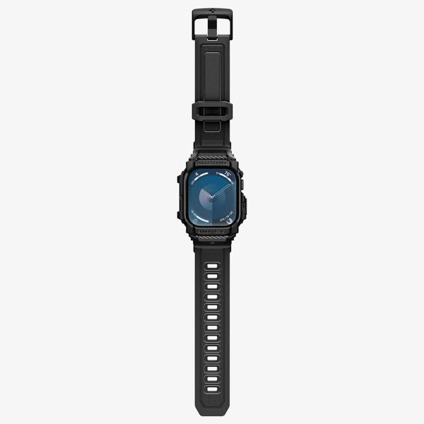 Spigen Coque Rugged Armor™ Pro Apple Watch Series 10 / 11 - 46 mm - Matte Black