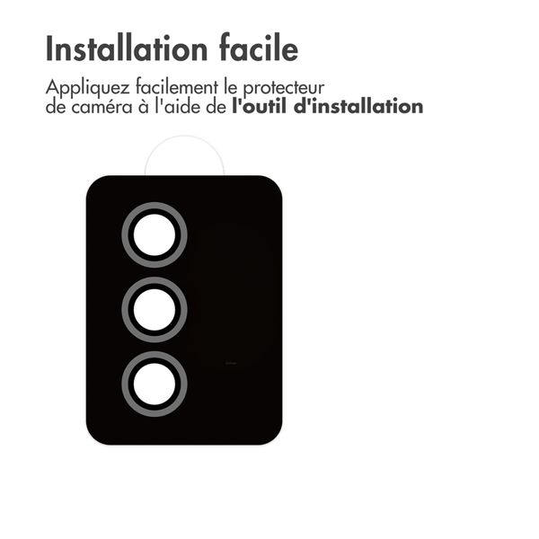 imoshion ﻿Lot de 2 protections d'objectif de caméra Samsung Galaxy S24 FE
